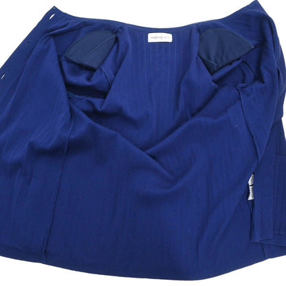 Yves Saint Laurent Setup Cardigan Dress Navy #M