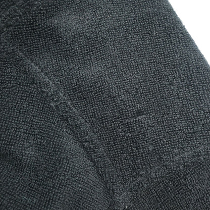 Chanel Belted Bathrobe Style Coat Gown Black #2