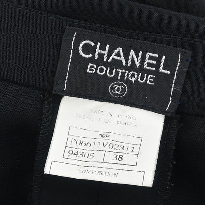 Chanel Long Pants Black #38
