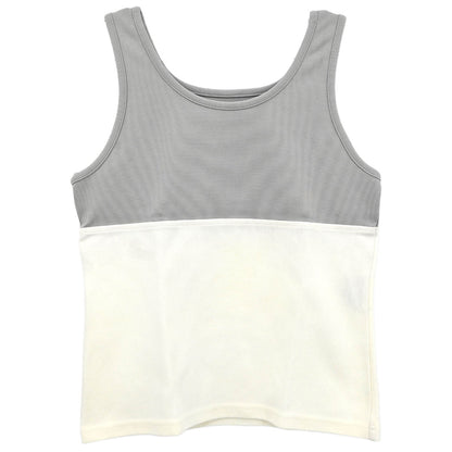 Chanel Sport Line Sleeveless Tank Top Gray #40