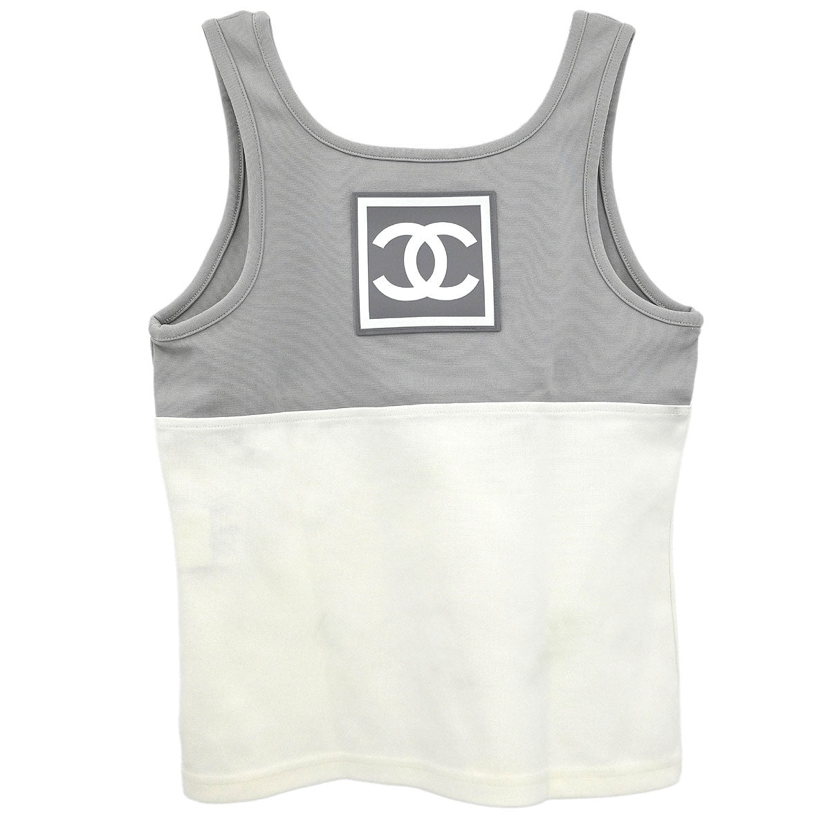 Chanel Sport Line Sleeveless Tank Top Gray #40
