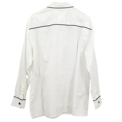 Chanel Shirt Blouse White #42
