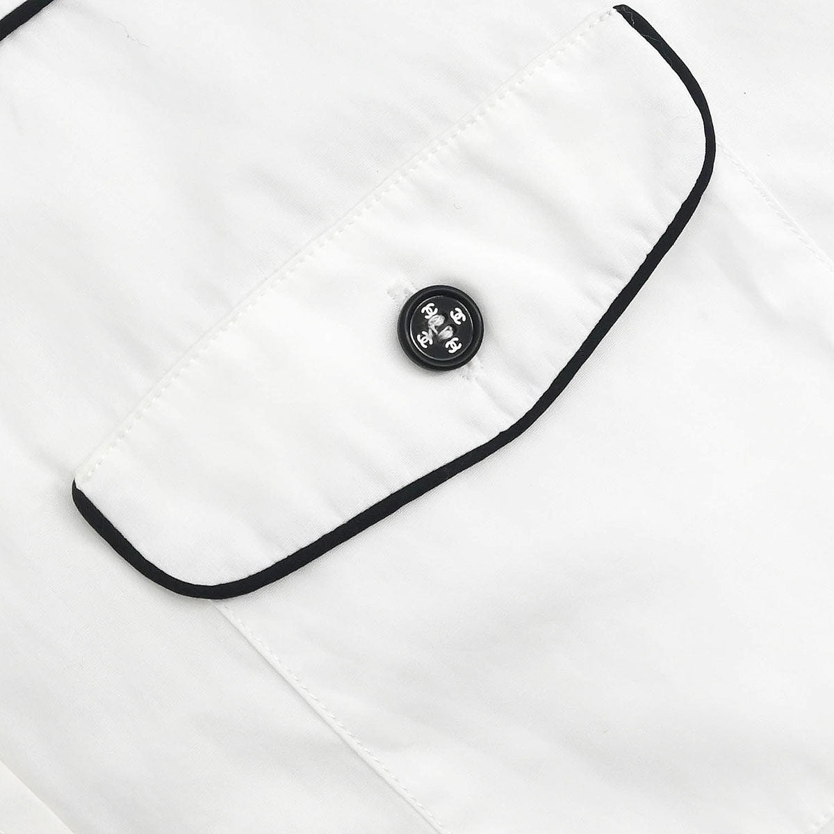 Chanel Shirt Blouse White #42