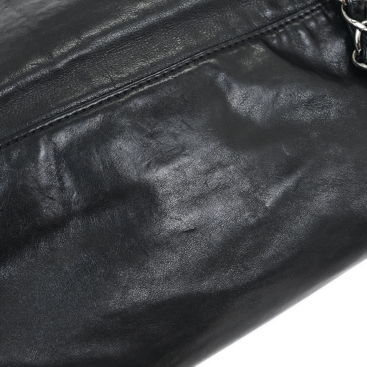 Chanel 2006-2008 Black Lambskin Handbag