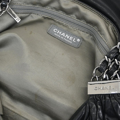 Chanel 2006-2008 Black Lambskin Handbag