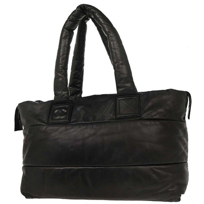 Chanel 2008-2009 Black Calfskin Coco Cocoon Tote Handbag