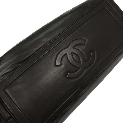 Chanel 2008-2009 Black Calfskin Coco Cocoon Tote Handbag