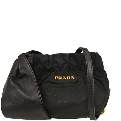Prada Black Nylon Shoulder Bag