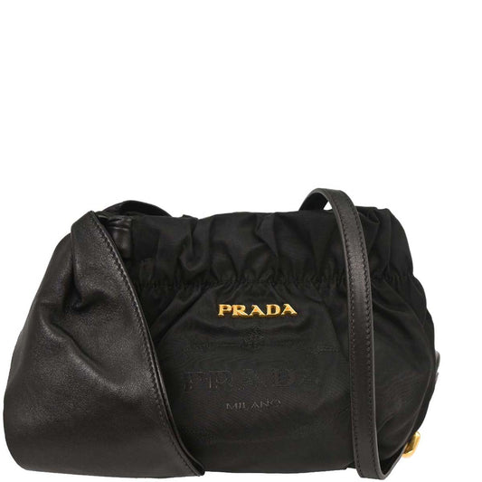 Prada Black Nylon Shoulder Bag
