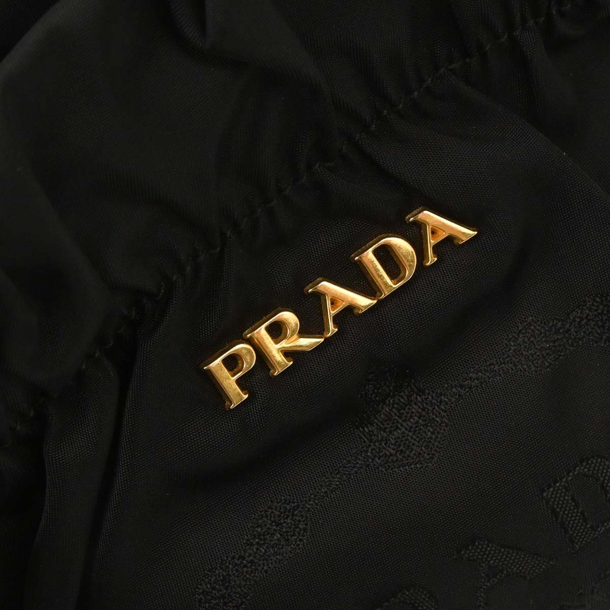 Prada Black Nylon Shoulder Bag