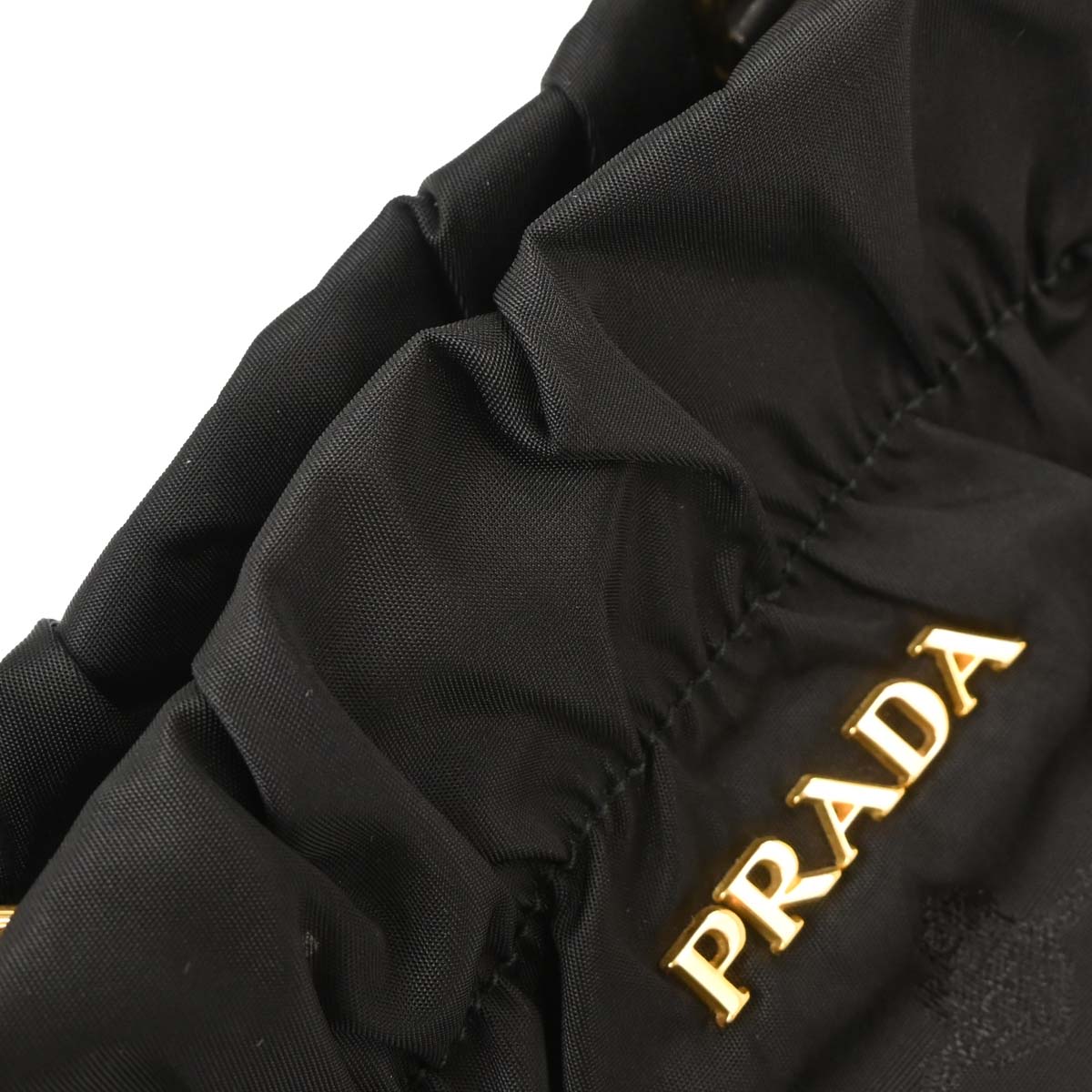 Prada Black Nylon Shoulder Bag