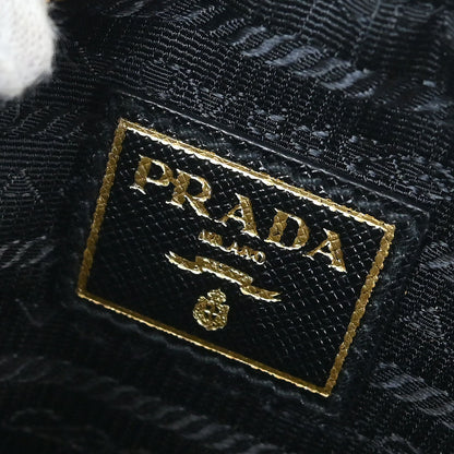 Prada Black Leather Pouch