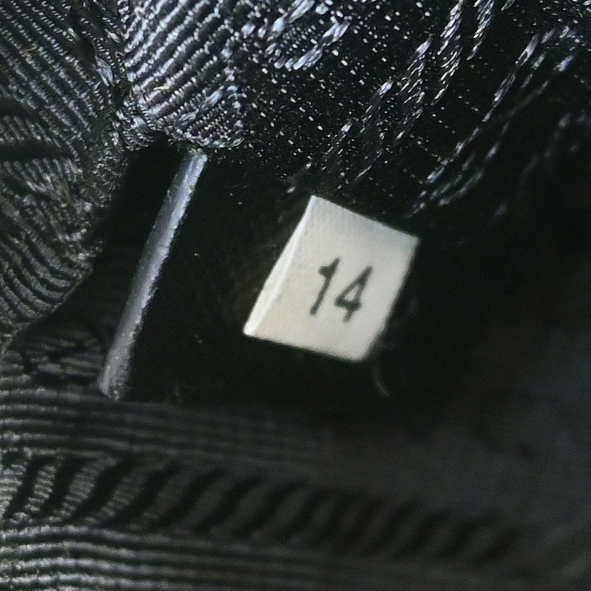 Prada Black Leather Pouch