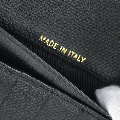 Chanel 2003-2004 Black Caviar Long Wallet Purse