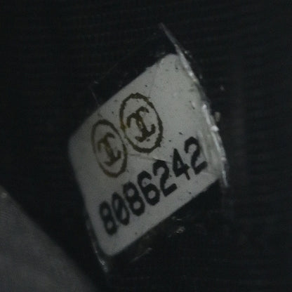 Chanel 2003-2004 Black Caviar Long Wallet Purse