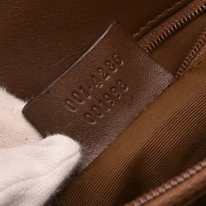 Gucci Beige Canvas GG Bucket Handbag