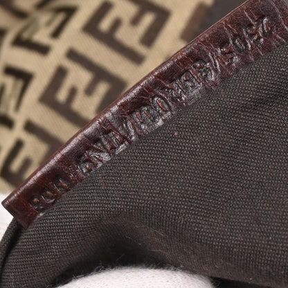 Fendi Brown Zucchino Mamma Baguette Handbag