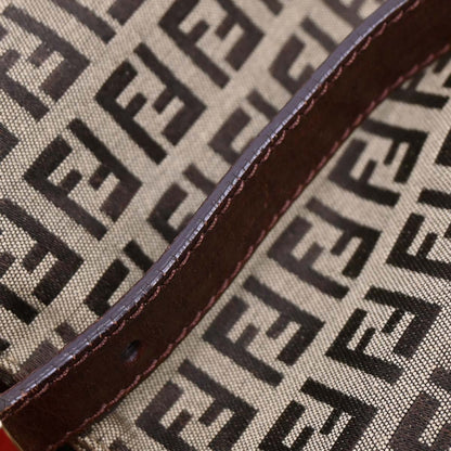 Fendi Brown Zucchino Mamma Baguette Handbag