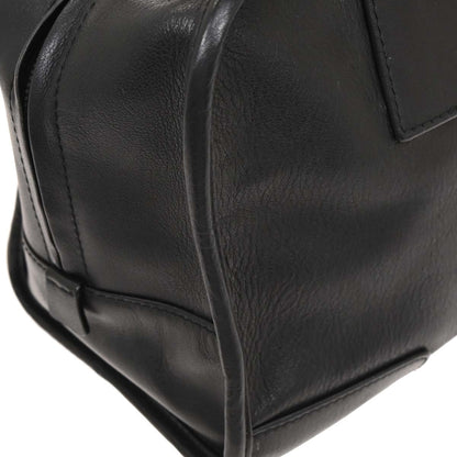Loewe Black Leather Amazona 28 Handbag