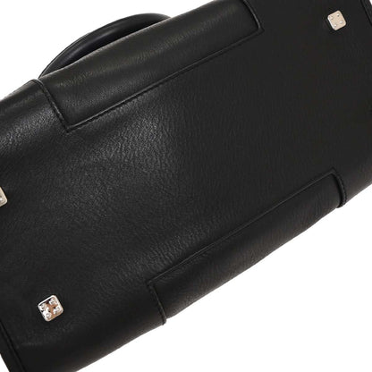 Loewe Black Leather Amazona 28 Handbag