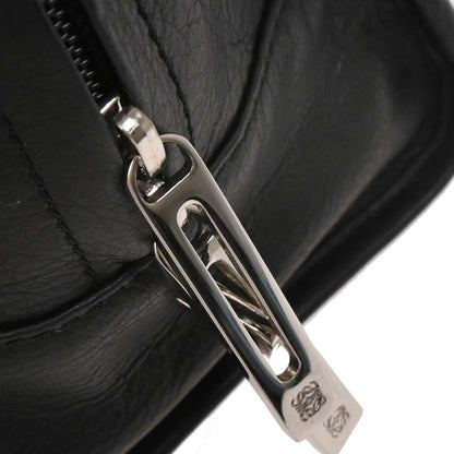 Loewe Black Leather Amazona 28 Handbag