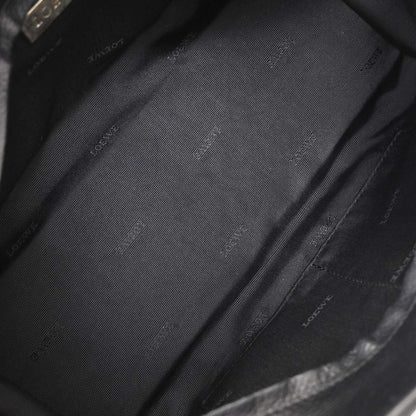 Loewe Black Leather Amazona 28 Handbag