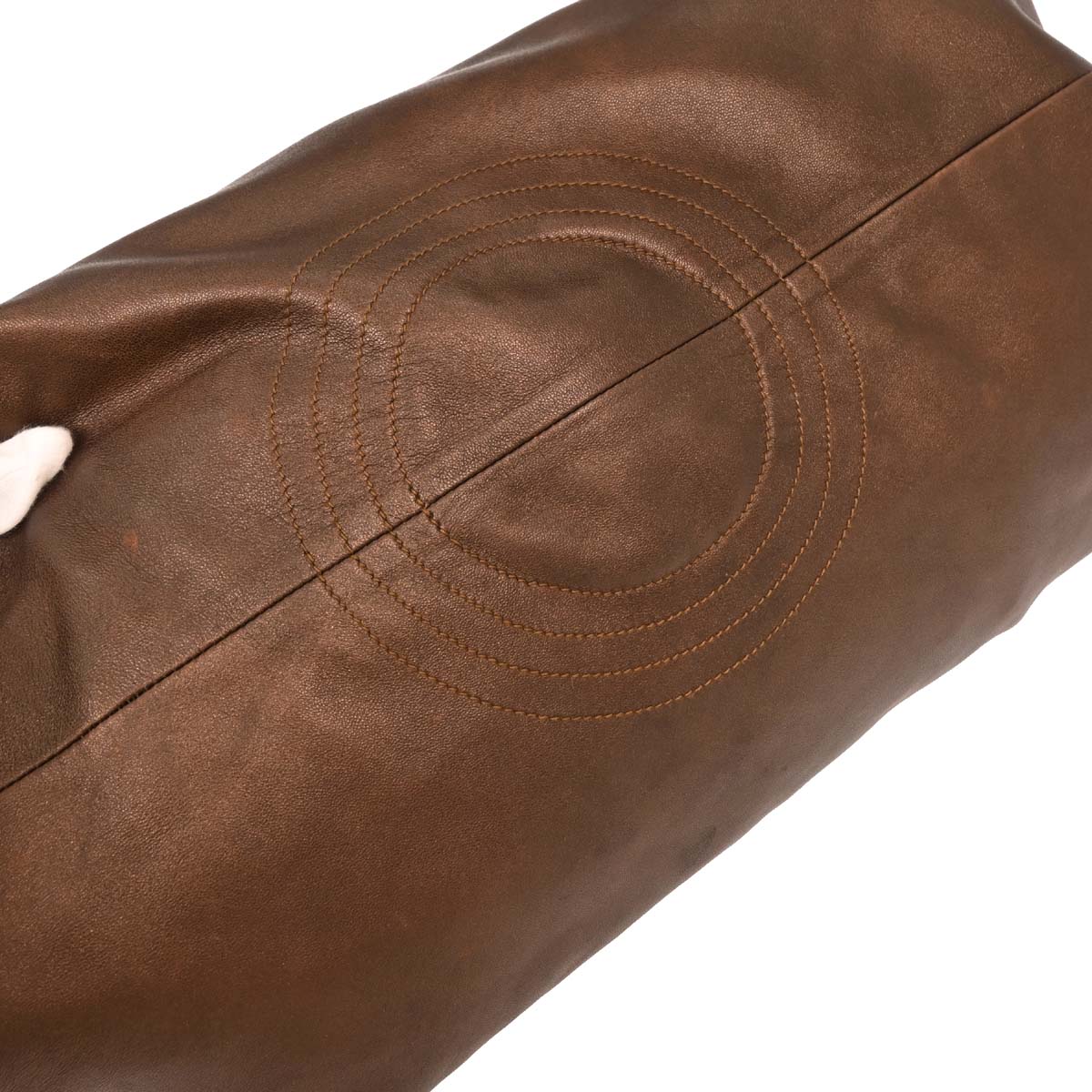 Loewe Brown Lambskin Nappa Aire Tote Handbag