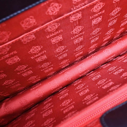 Loewe Black Leather Handbag