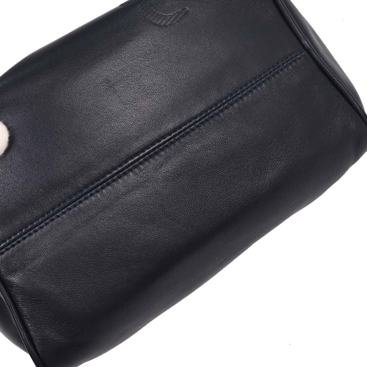 Loewe Navy Leather Handbag