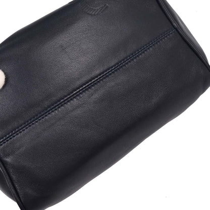 Loewe Navy Leather Handbag