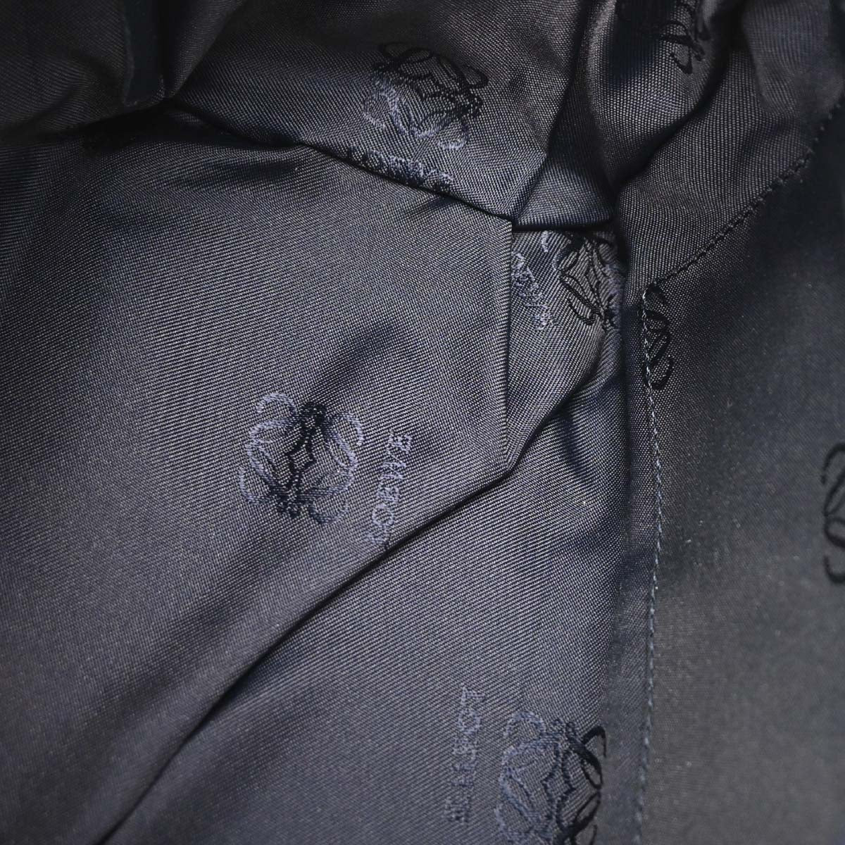 Loewe Navy Leather Handbag