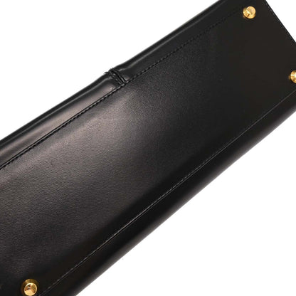 Yves Saint Laurent Black Leather Handbag