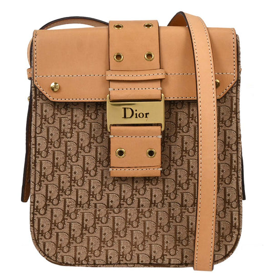 Christian Dior Beige Trotter Shoulder Bag