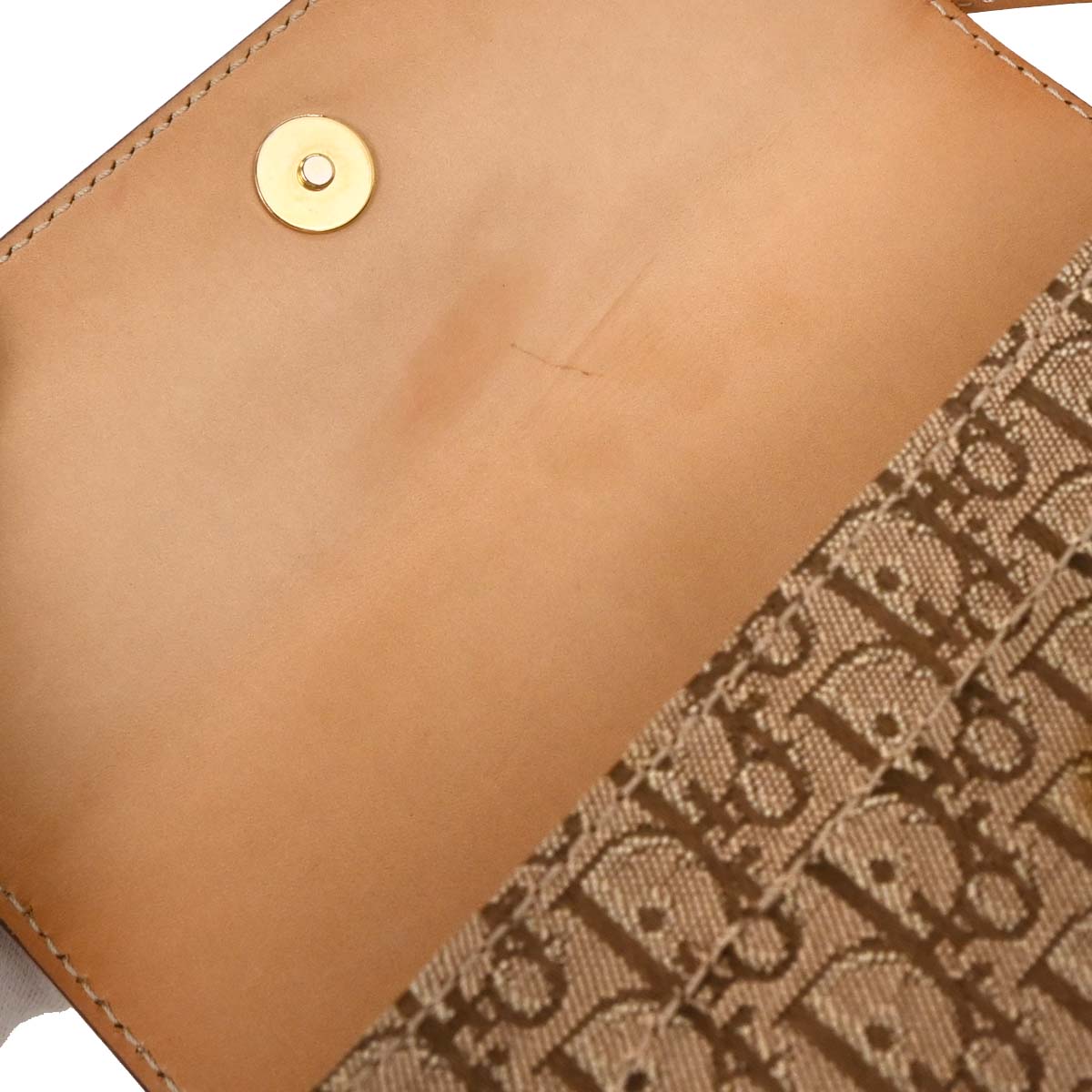 Christian Dior Beige Trotter Shoulder Bag