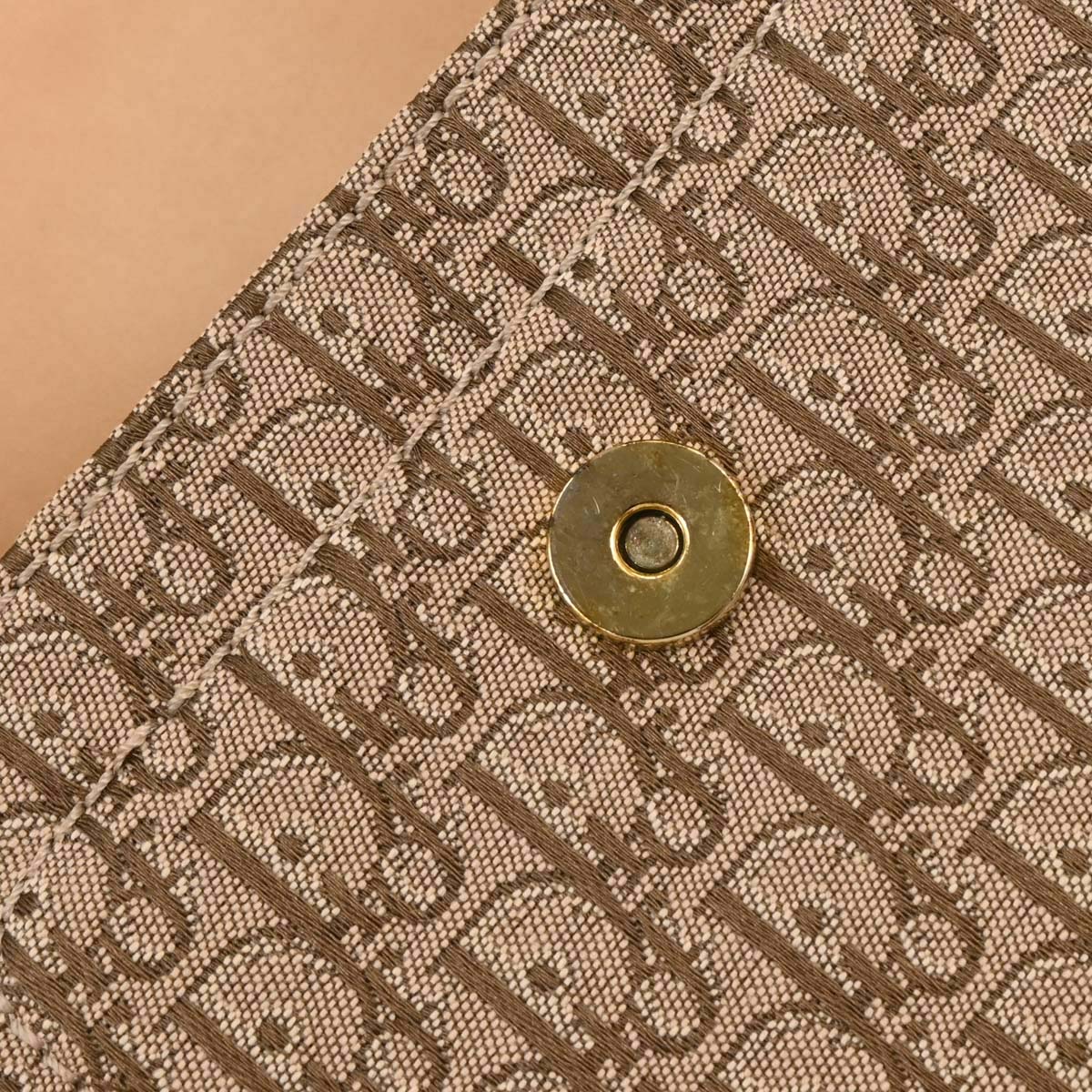 Christian Dior Beige Trotter Shoulder Bag