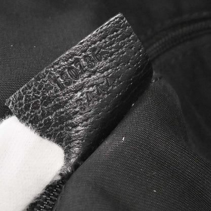 Gucci Black Canvas GG Hobo Handbag