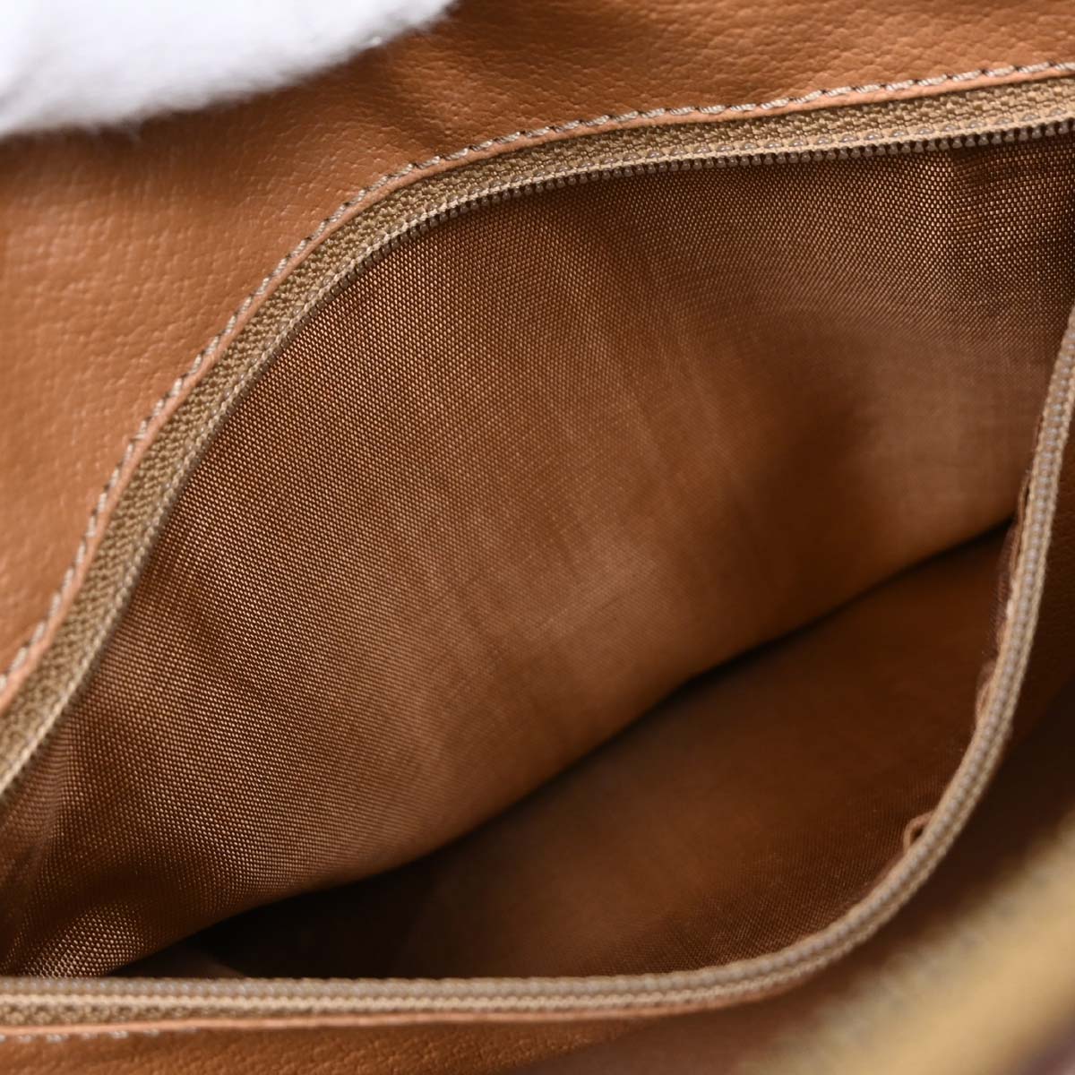 Celine Brown Macadam 2way Shoulder Handbag