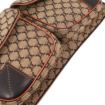 Celine * Brown Macadam Belt Bum Bag