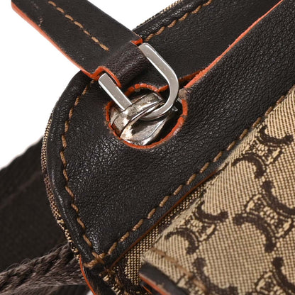 Celine * Brown Macadam Belt Bum Bag