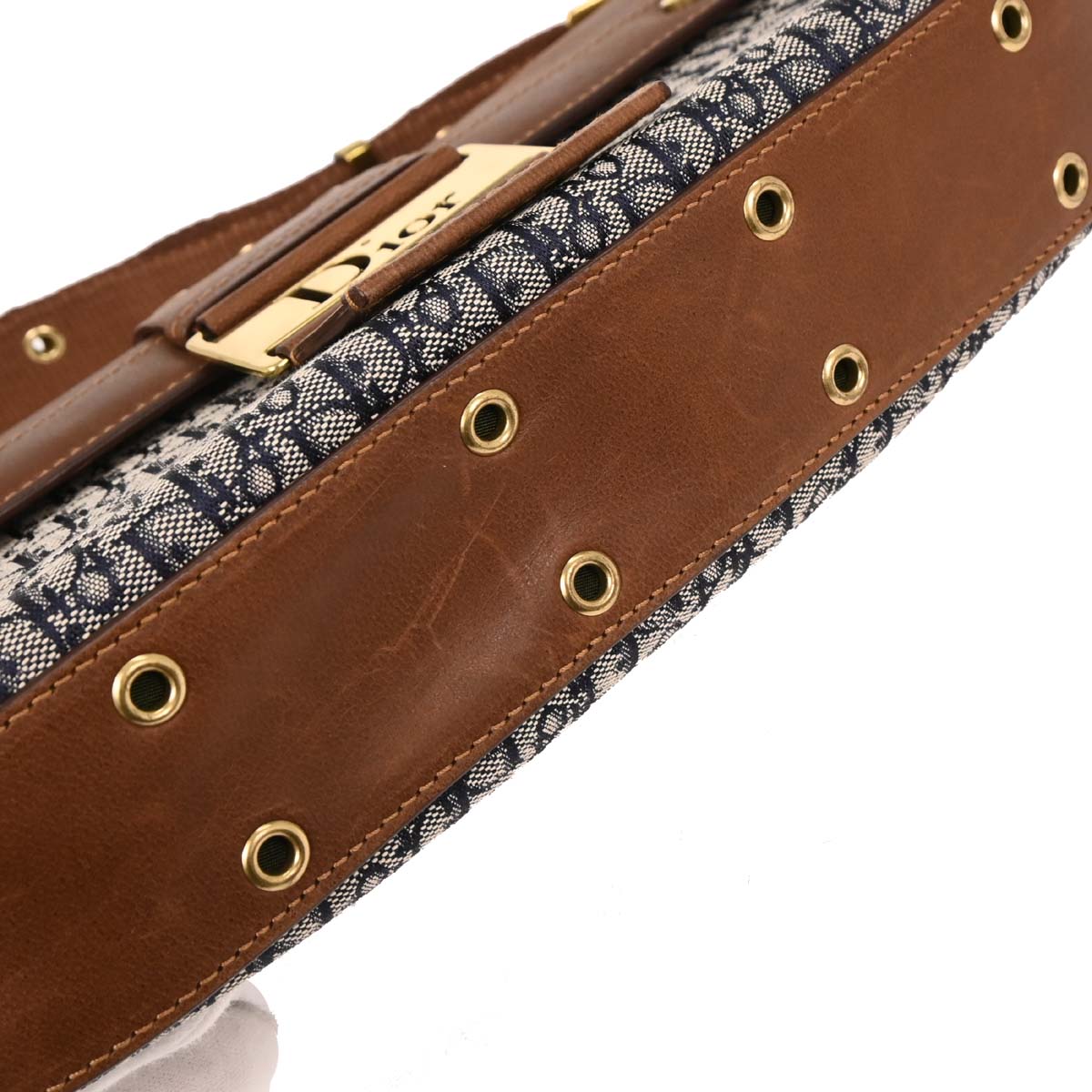 Christian Dior 2002 Brown Street Chic Columbus Shoulder Bag