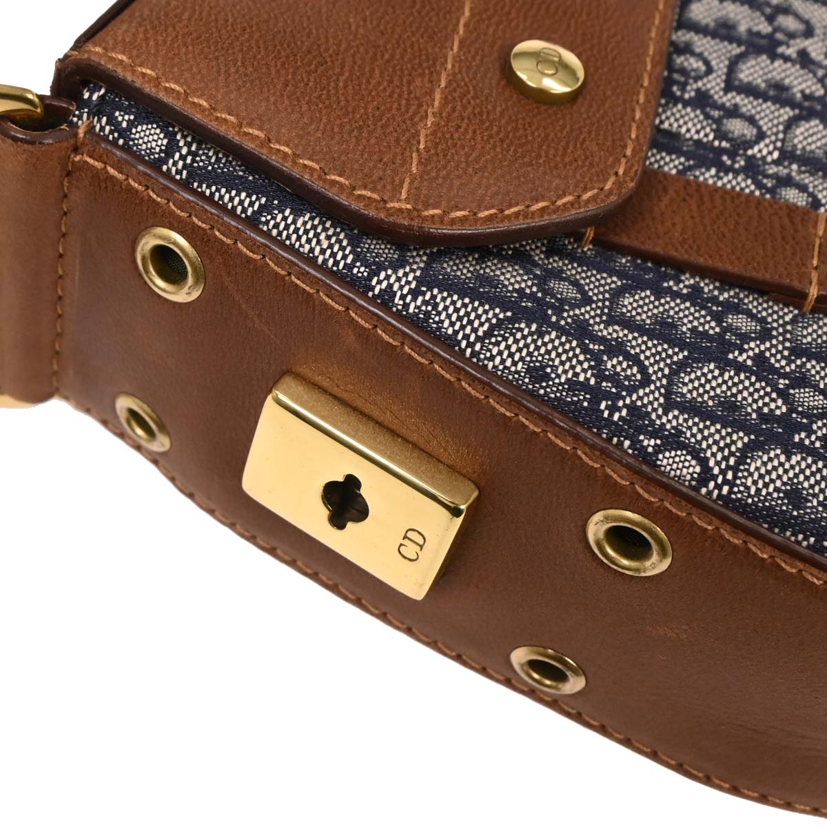 Christian Dior 2002 Brown Street Chic Columbus Shoulder Bag