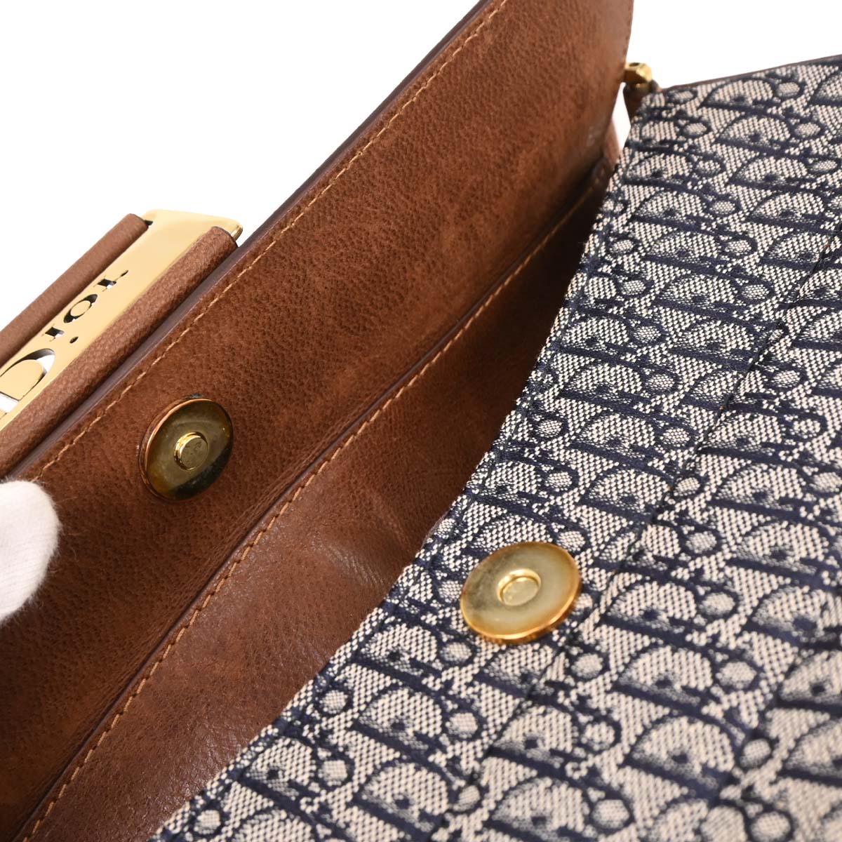 Christian Dior 2002 Brown Street Chic Columbus Shoulder Bag