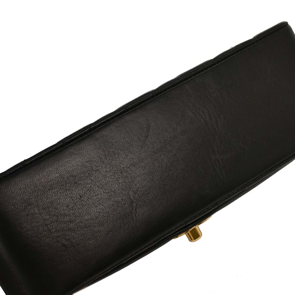 Chanel 1994-1996 Black Lambskin Small Diana Shoulder Bag