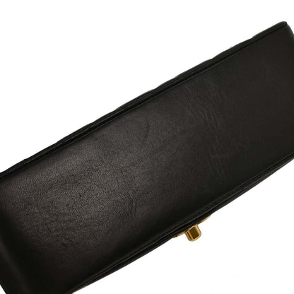 Chanel 1994-1996 Black Lambskin Small Diana Shoulder Bag