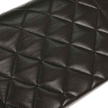 Chanel 1994-1996 Black Lambskin Small Diana Shoulder Bag