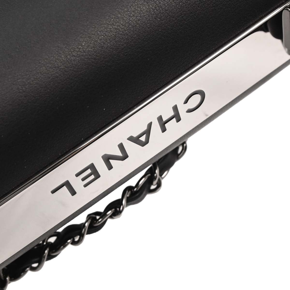 Chanel 2018-2019 Black Lambskin Trendy CC Top Handle 2way Shoulder Handbag