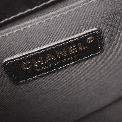 Boy Chanel 2017 Black Lambskin Medium Shoulder Bag
