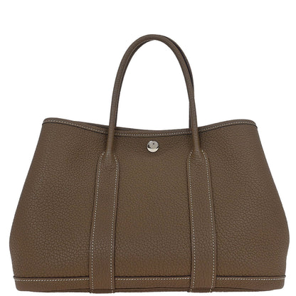 Hermes Etoupe Negonda Garden Party 30 TPM Tote Bag
