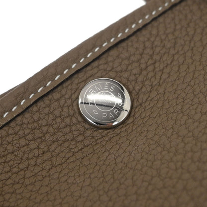 Hermes Etoupe Negonda Garden Party 30 TPM Tote Bag