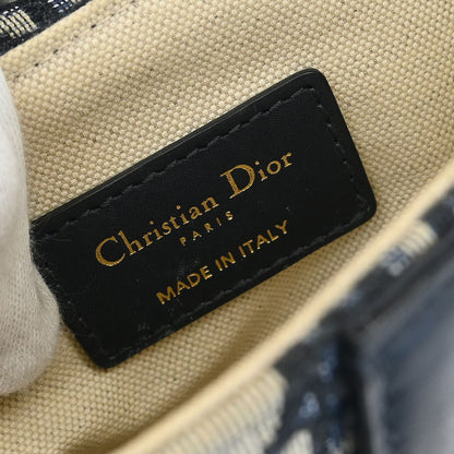 Christian Dior Navy Oblique Trotter Saddle Handbag
